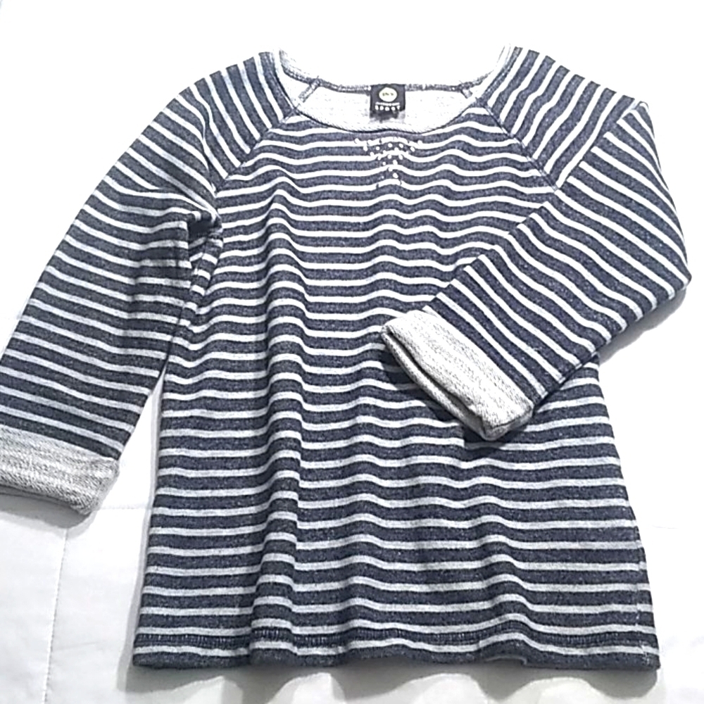 Jones New York 3/4 Sleeve Sweatshirt